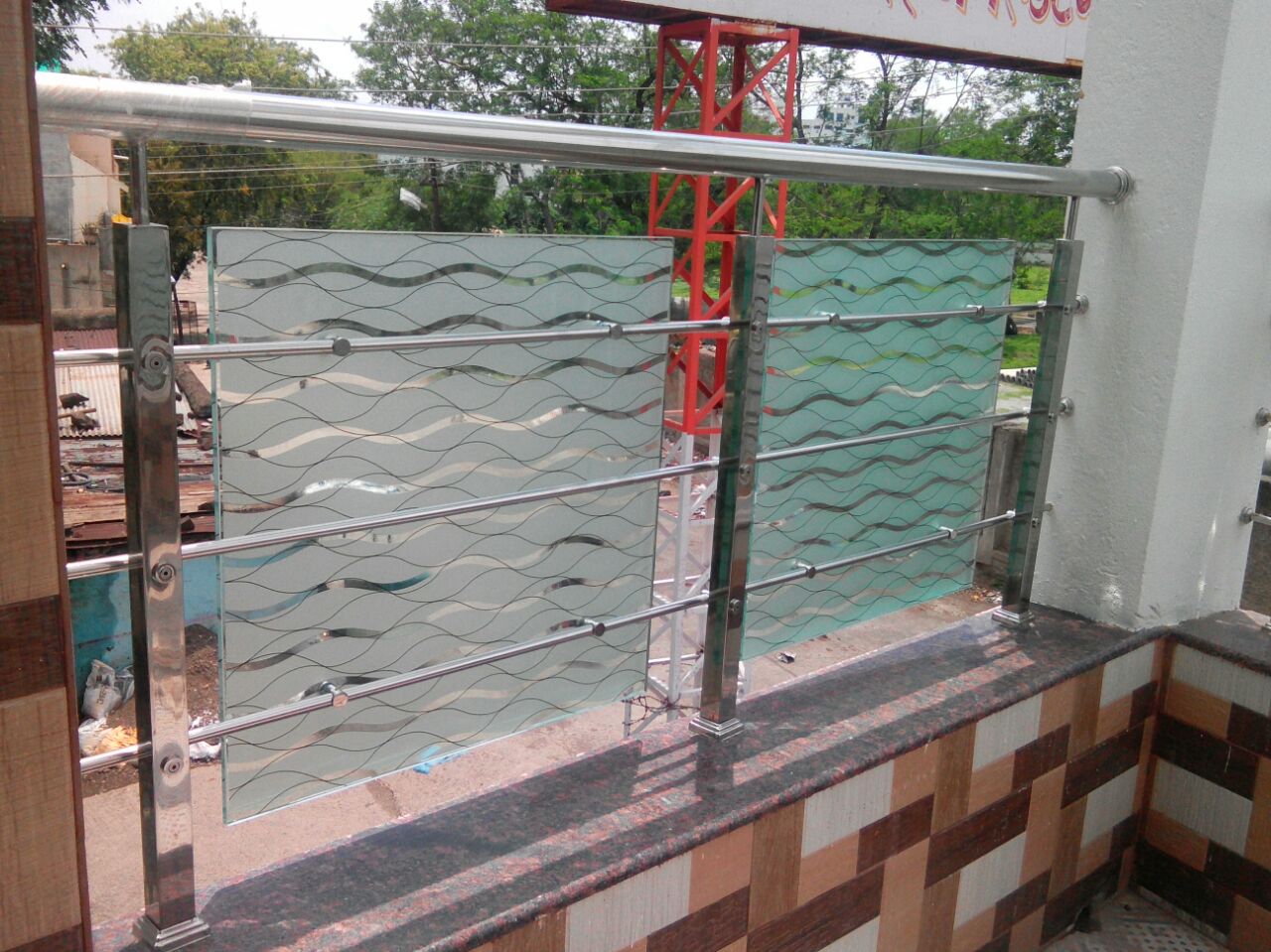 Railing Glass